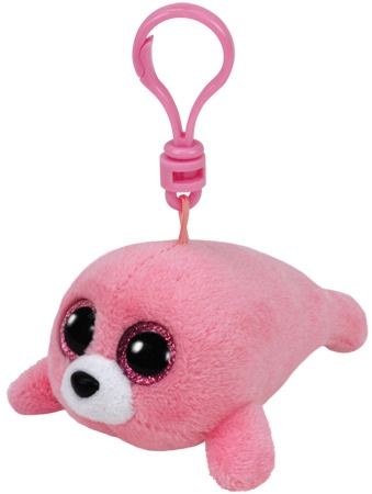 TY Pierre pink seal clip - 13 cm